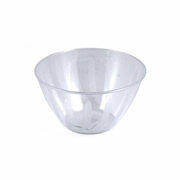 Maryland Plastics MPI90853 PE Clear Small Swirl Bowl, 36PK MPI90853  (PE)